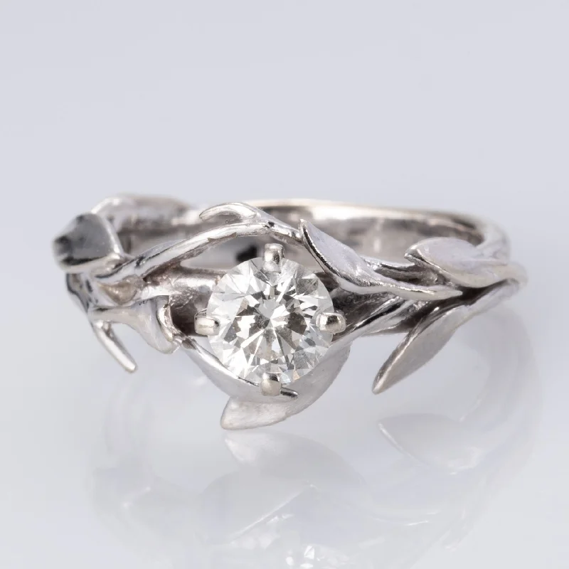 Unmissable Jewelry Discounts – Elevate Your Look For Less 14K White Gold Diamond Ring | 0.51 ct | SZ 4 |