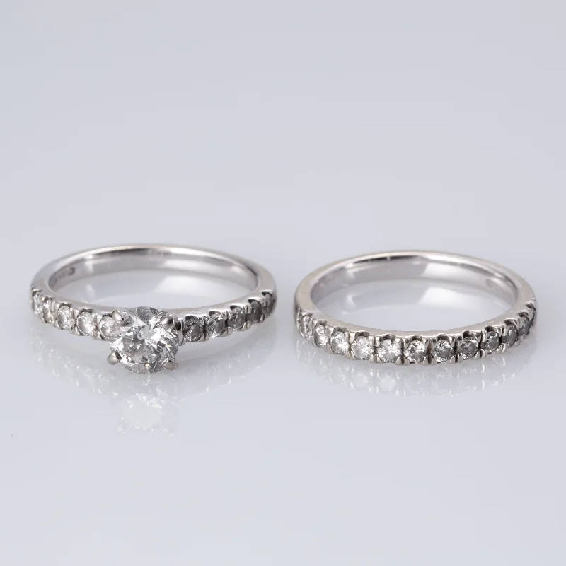 Must-Have Jewelry At Irresistible Discounts 14K White Gold Diamond Ring | 1.15 ctw | SZ 3.75 |