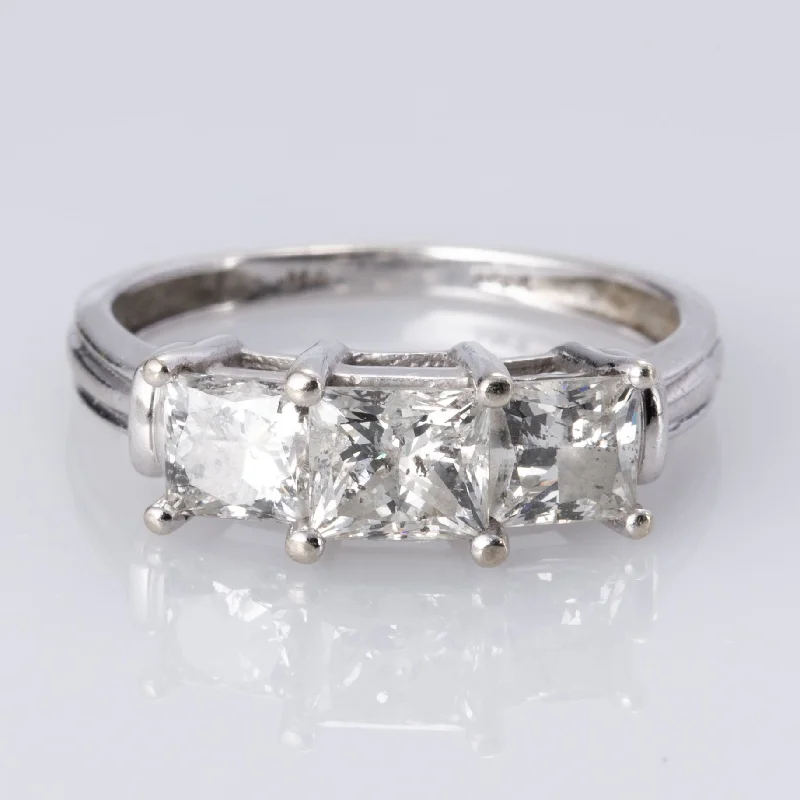 High-End Sparkle, Low-End Prices – Shop Now 14K White Gold Diamond Ring | 1.90 ctw | SZ 5.75 |