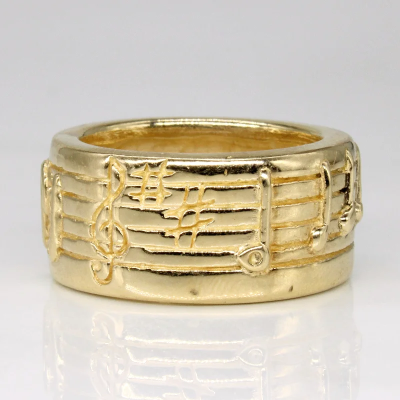 Limited-Time Jewelry Sale – Don't Miss Out On Dazzling Discounts 14k Yellow Gold Musical Note Ring | SZ 8 | Limited-Time Jewelry Sale – Don't Miss Out On Dazzling Discounts 14k Yellow Gold Musical Note Ring | SZ 8 |
