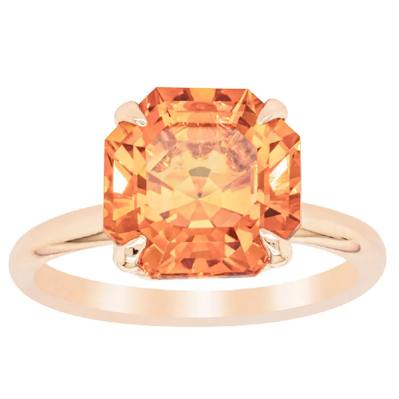 Bohemian-Inspired Jewelry For Free-Spirited Fashion 18ct Rose Gold Citrine Octavia Ring Bohemian-Inspired Jewelry For Free-Spirited Fashion 18ct Rose Gold Citrine Octavia Ring