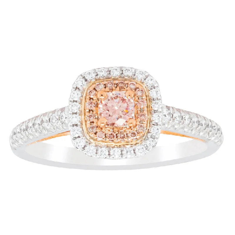 Exclusive Jewelry Markdowns – Limited-Time Offer 18ct White & Rose Gold Pink Diamond Ring Exclusive Jewelry Markdowns – Limited-Time Offer 18ct White & Rose Gold Pink Diamond Ring