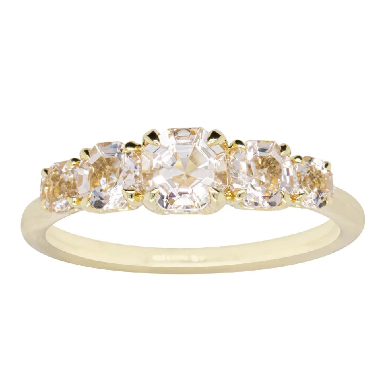 Personalized Jewelry Sale – Unique Pieces At Great Prices 18ct Yellow Gold Five Stone Morganite Octavia Ring Personalized Jewelry Sale – Unique Pieces At Great Prices 18ct Yellow Gold Five Stone Morganite Octavia Ring