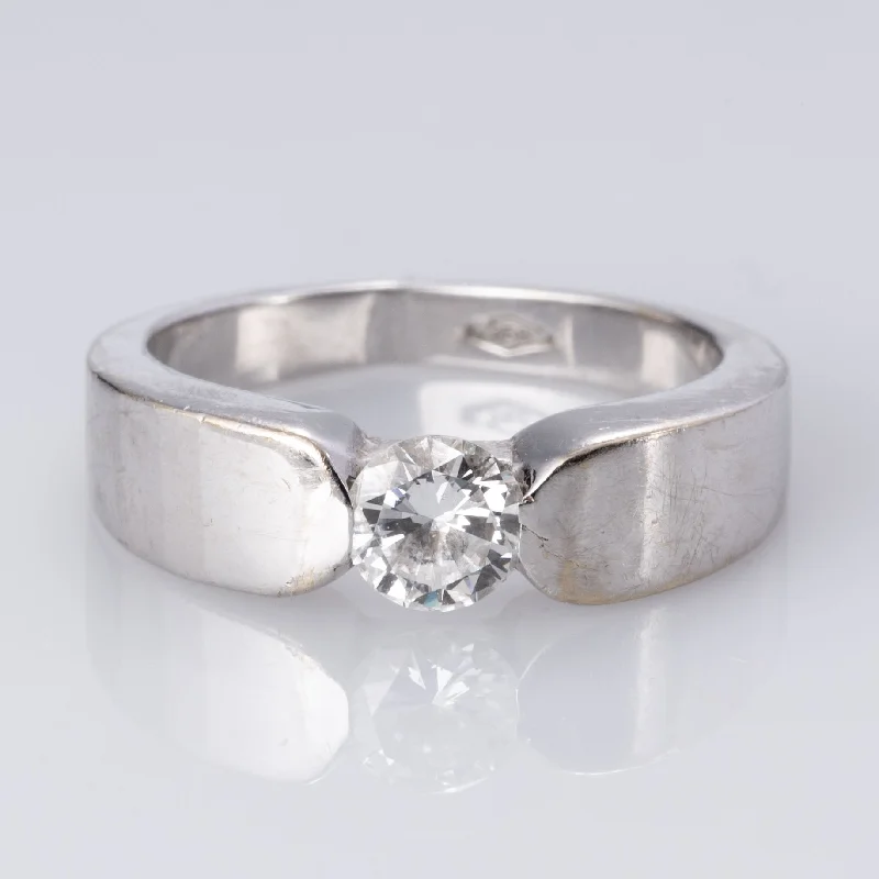 Timeless Jewelry, Timeless Savings – Don't Wait 18K White Gold Diamond Ring | 0.47 ct | SZ 5.25 |