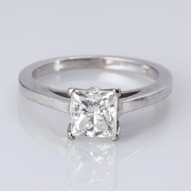 Flash Sale On Stunning Jewelry – Limited Stock Available 18k White Gold Diamond Ring | 1.11 ct | SZ 5 |