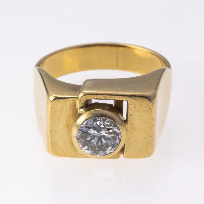 Accessorize For Less – Luxury Jewelry At Affordable Prices Abstract 18K Yellow Gold Diamond Ring | 0.85 ct | SZ 6 | Accessorize For Less – Luxury Jewelry At Affordable Prices Abstract 18K Yellow Gold Diamond Ring | 0.85 ct | SZ 6 |