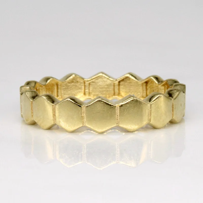 Luxury Jewelry Sale – Sparkle For Less 18k Yellow Gold Ring | SZ 6.25 |