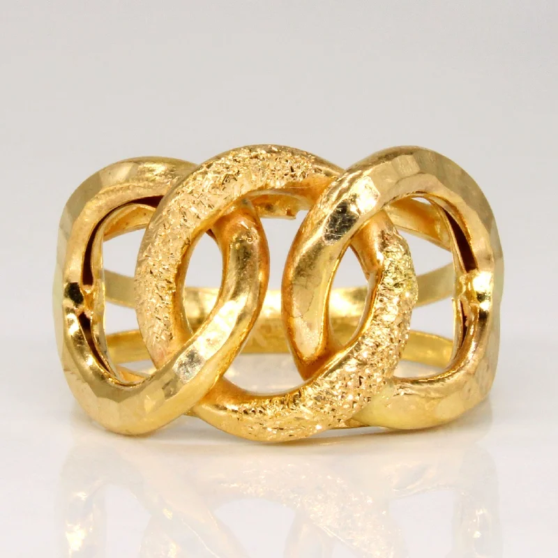 Flash Sale On Exquisite Jewelry – Don't Miss Out 21k Yellow Gold Ring | SZ 6 |
