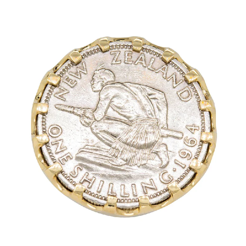 Bestselling Jewelry At Special Promotional Rates 9ct Yellow Gold NZ Shilling Ring