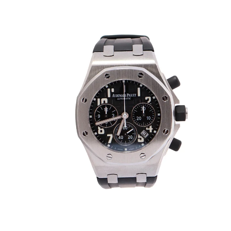 Exclusive Jewelry Discounts – Shop Now For Savings Audemars Piguet Ladies Stainless Steel 37mm Black Chronograph Dial Reference #: 26283ST.OO.D002CA.01 Exclusive Jewelry Discounts – Shop Now For Savings Audemars Piguet Ladies Stainless Steel 37mm Black Chronograph Dial Reference #: 26283ST.OO.D002CA.01