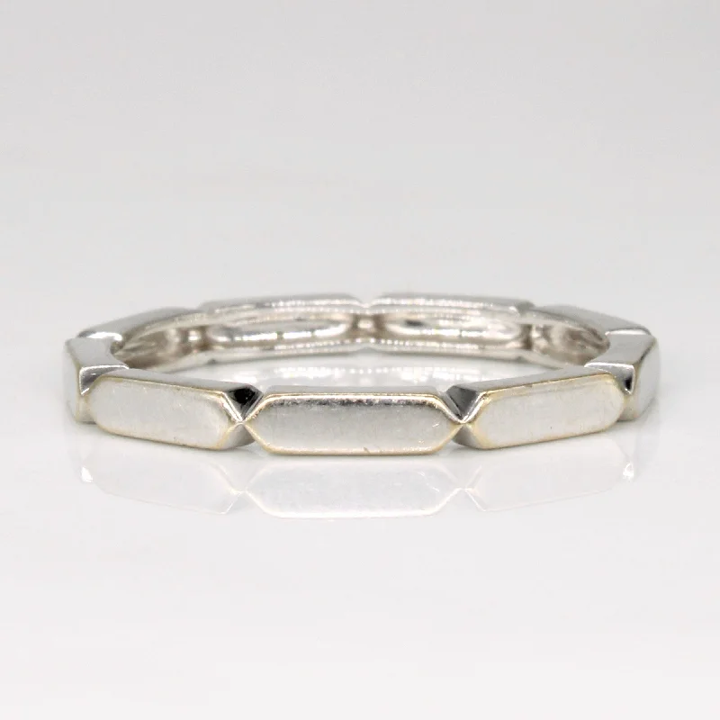 Limited-Stock Jewelry Clearance – Grab Your Favorites Now 'Birks' 18k White Gold Ring | SZ 8.25 | Limited-Stock Jewelry Clearance – Grab Your Favorites Now 'Birks' 18k White Gold Ring | SZ 8.25 |