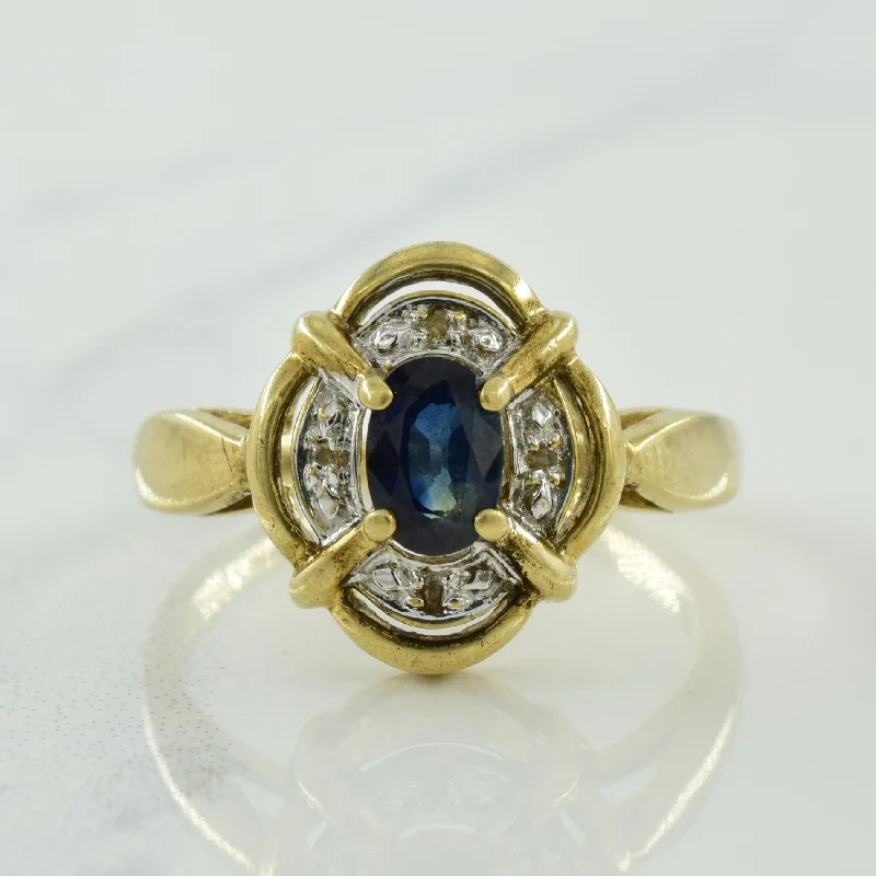 Best-Selling Jewelry Styles Now At Exclusive Discounts Blue Sapphire & Diamond Halo Ring | 0.50ct, 0.02ctw | SZ 7 | Best-Selling Jewelry Styles Now At Exclusive Discounts Blue Sapphire & Diamond Halo Ring | 0.50ct, 0.02ctw | SZ 7 |