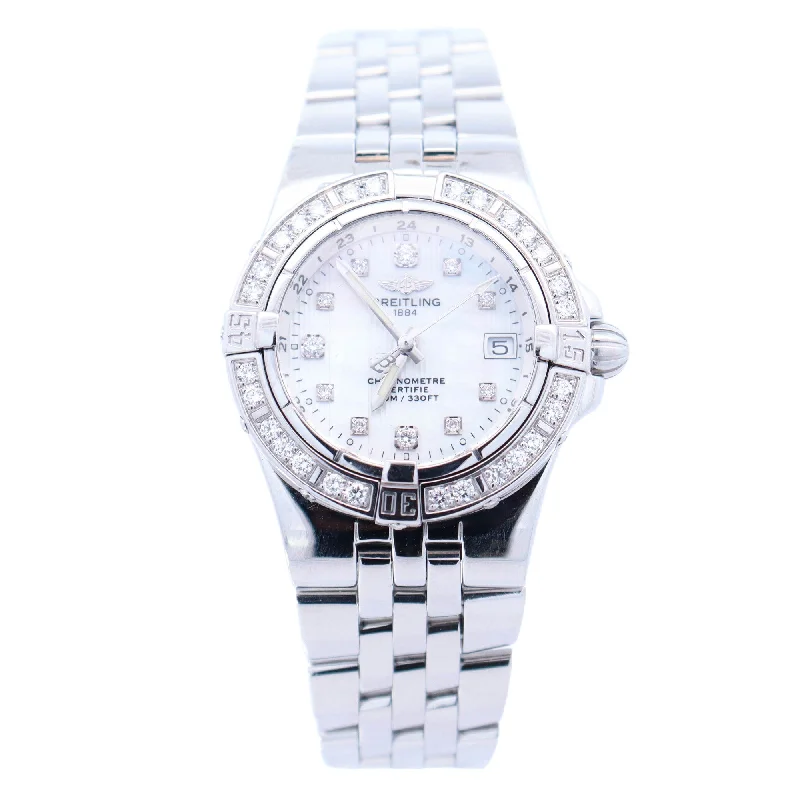 Don't Miss Out On Bestselling Jewelry At Special Prices Breitling Starliner 30mm White MOP Dial Ref# A7134053 Don't Miss Out On Bestselling Jewelry At Special Prices Breitling Starliner 30mm White MOP Dial Ref# A7134053