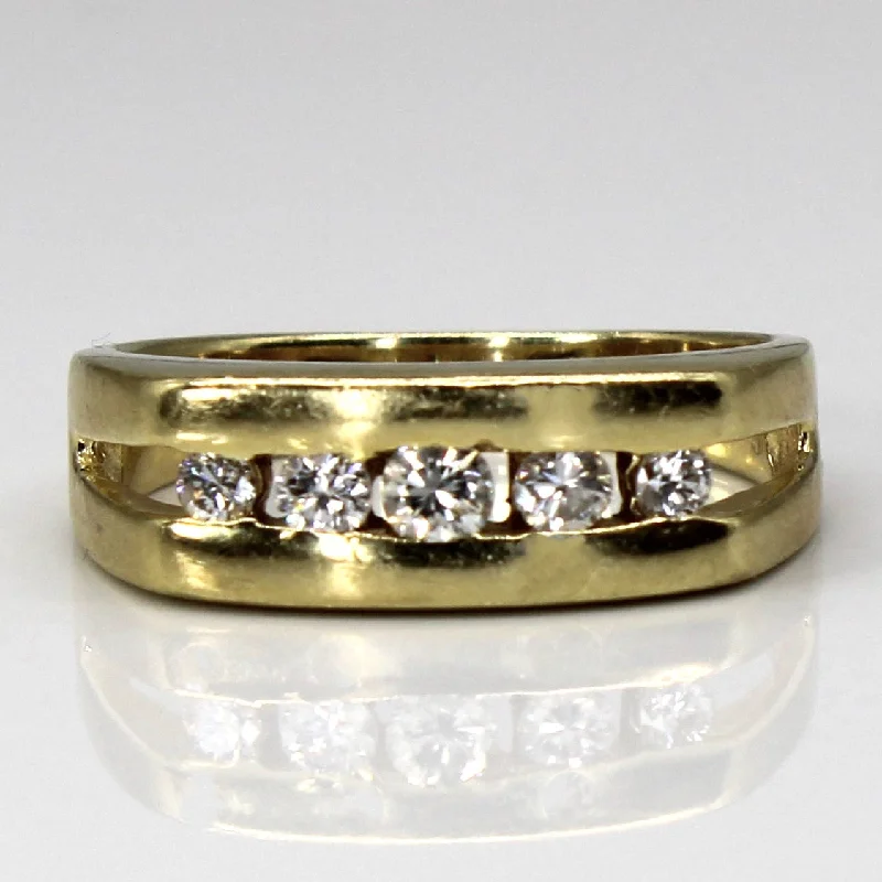 Trending Jewelry Now At Unbeatable Prices Channel Set Diamond 14k Ring | 0.43ctw | SZ 9.75 | Trending Jewelry Now At Unbeatable Prices Channel Set Diamond 14k Ring | 0.43ctw | SZ 9.75 |