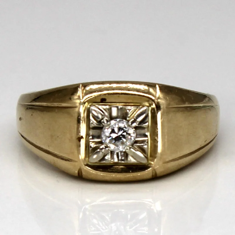 Get The Sparkle You Love At Prices You Adore Illusion Set Diamond 10k Ring | 0.19ct | SZ 10 | Get The Sparkle You Love At Prices You Adore Illusion Set Diamond 10k Ring | 0.19ct | SZ 10 |