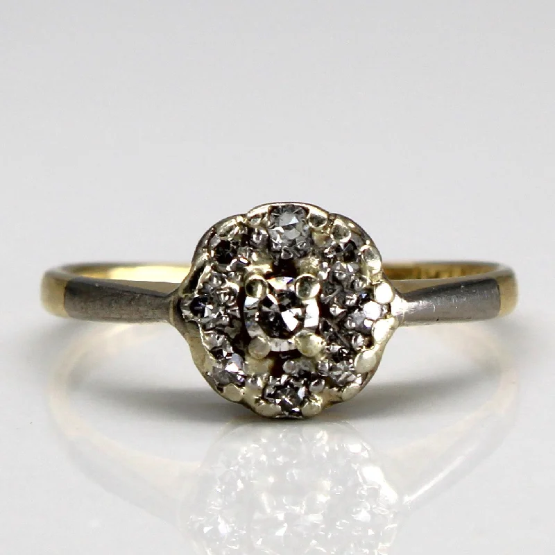 Bold And Beautiful Jewelry Now At Irresistible Prices Cluster Set Diamond Ring | 0.23ctw | SZ 6.25 |