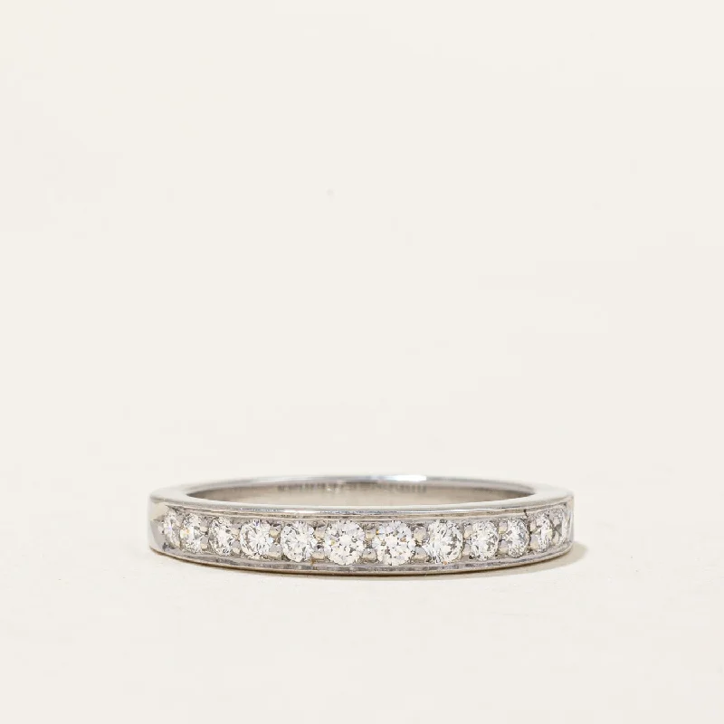 Flash Sale On Exquisite Jewelry – Don't Miss Out 'Tiffany & Co.' Channel Set Diamond Platinum Ring | 0.24ctw | SZ 4.5 | Flash Sale On Exquisite Jewelry – Don't Miss Out 'Tiffany & Co.' Channel Set Diamond Platinum Ring | 0.24ctw | SZ 4.5 |