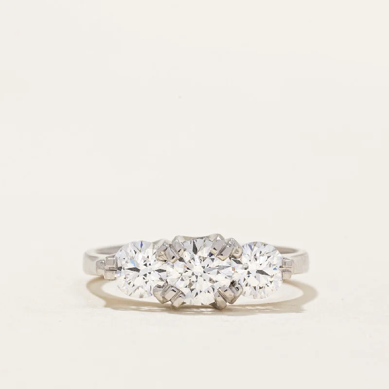 The Jewelry Sale You've Been Waiting For Is Here European Shank Canadian Diamond Three Stone 14k Ring | 0.77ctw | SZ 6.5 | The Jewelry Sale You've Been Waiting For Is Here European Shank Canadian Diamond Three Stone 14k Ring | 0.77ctw | SZ 6.5 |
