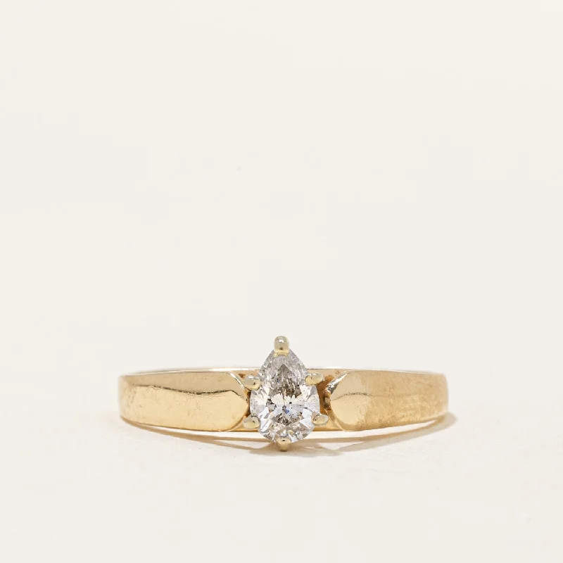 Don't Miss Out – Shop Elegant Jewelry For Less Solitaire Pear Diamond 14k Ring | 0.34ct | SZ 7.75 | Don't Miss Out – Shop Elegant Jewelry For Less Solitaire Pear Diamond 14k Ring | 0.34ct | SZ 7.75 |