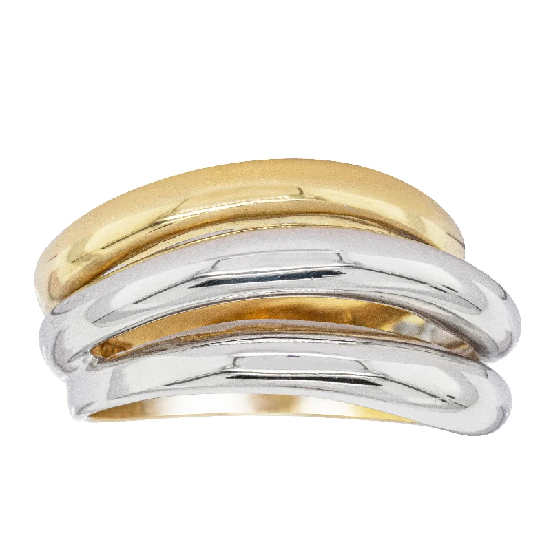 High-End Sparkle, Low-End Prices – Jewelry Sale Live Deja Vu 19ct Yellow & White Gold Ring High-End Sparkle, Low-End Prices – Jewelry Sale Live Deja Vu 19ct Yellow & White Gold Ring