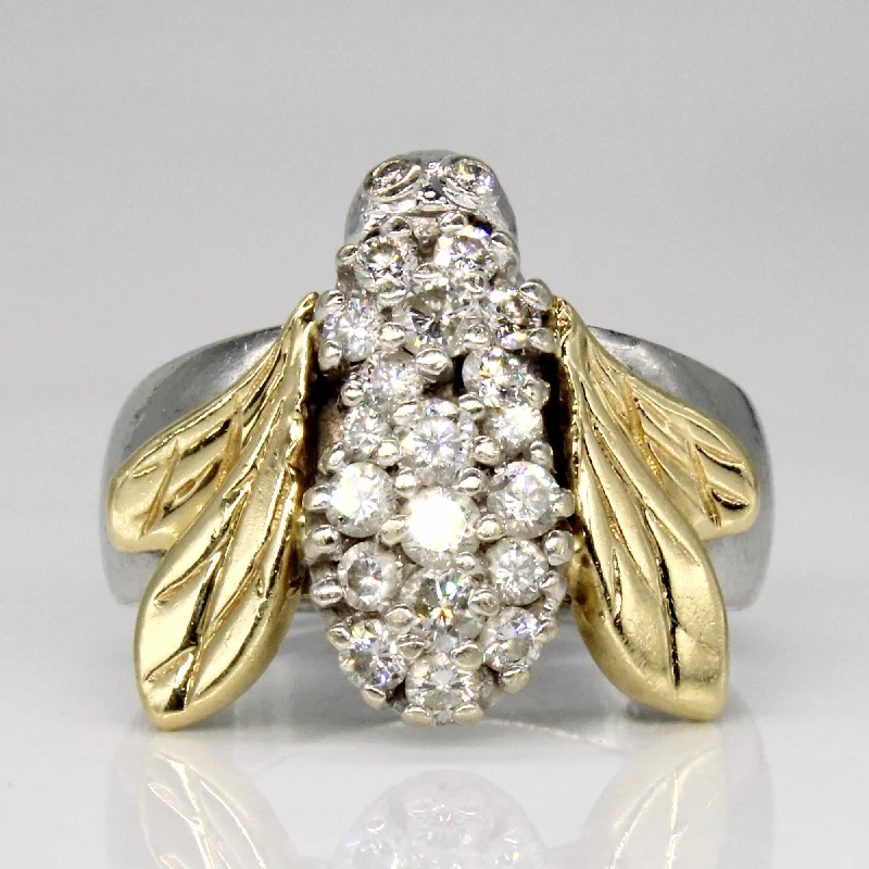 The Perfect Accessory For Less – Jewelry Sale Live Diamond Bee Ring | 0.65ctw | SZ 6.75 | The Perfect Accessory For Less – Jewelry Sale Live Diamond Bee Ring | 0.65ctw | SZ 6.75 |