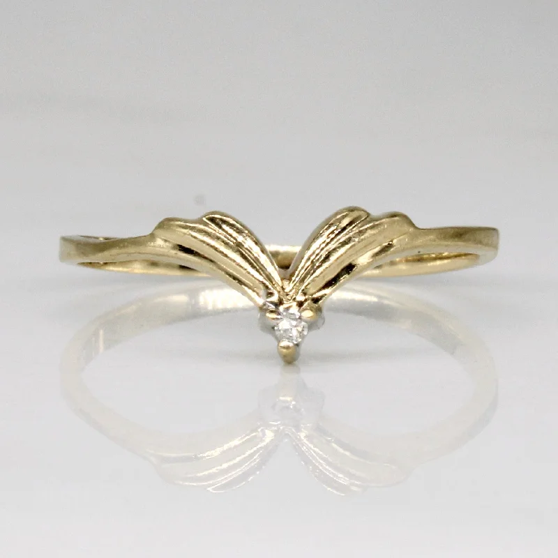 Timeless Jewelry At Special Discount Rates Diamond Chevron Ring | 0.01ct | SZ 5.75 | Timeless Jewelry At Special Discount Rates Diamond Chevron Ring | 0.01ct | SZ 5.75 |