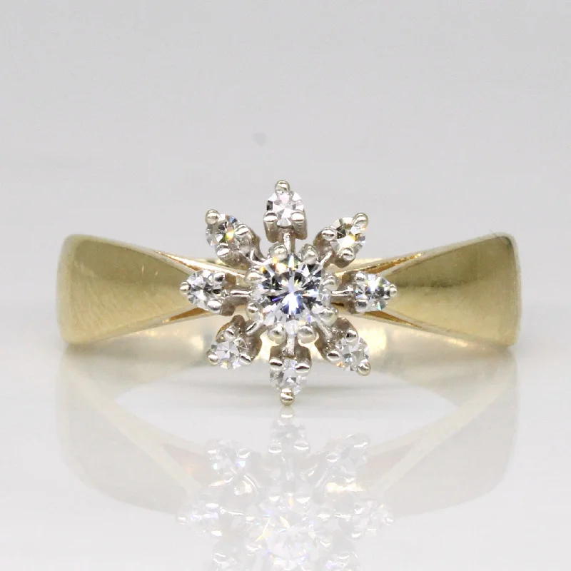 Unique Jewelry Designs Now At Discounted Rates Diamond Cocktail Ring | 0.27ctw | SZ 8.75 |