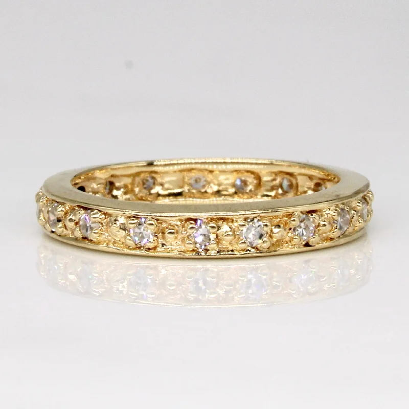Personalized Jewelry At Special Discount Rates Diamond Eternity Ring | 0.30ctw | SZ 5.25 |