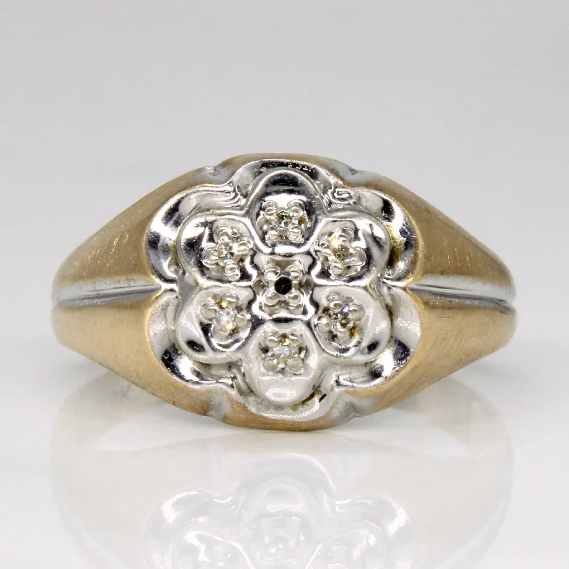 Chic, Trendy, And Affordable Jewelry Sale Diamond Ring | 0.04ctw | SZ 8.75 |