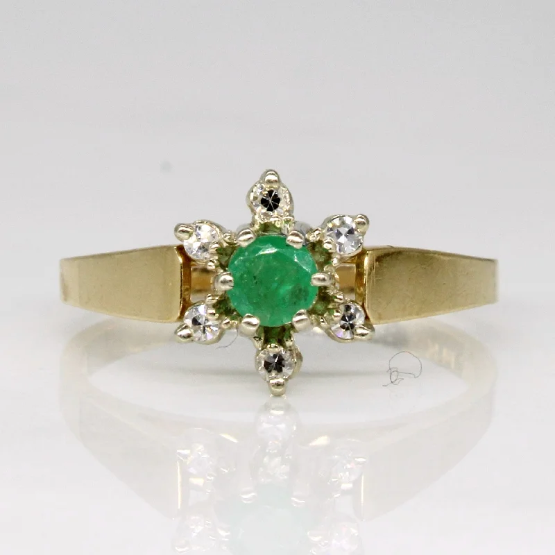 Unmissable Jewelry Sale – Shop Before It's Too Late Emerald & Diamond Ring | 0.16ct, 0.06ctw | SZ 5.75 | Unmissable Jewelry Sale – Shop Before It's Too Late Emerald & Diamond Ring | 0.16ct, 0.06ctw | SZ 5.75 |