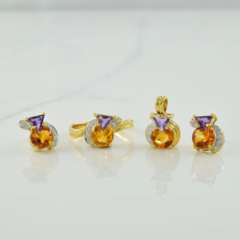 Gorgeous Jewelry, Limited-Time Savings Gemstone & Diamond Jewelry Suite | 4.00ctw, 0.16ctw | SZ 6.25 | Gorgeous Jewelry, Limited-Time Savings Gemstone & Diamond Jewelry Suite | 4.00ctw, 0.16ctw | SZ 6.25 |