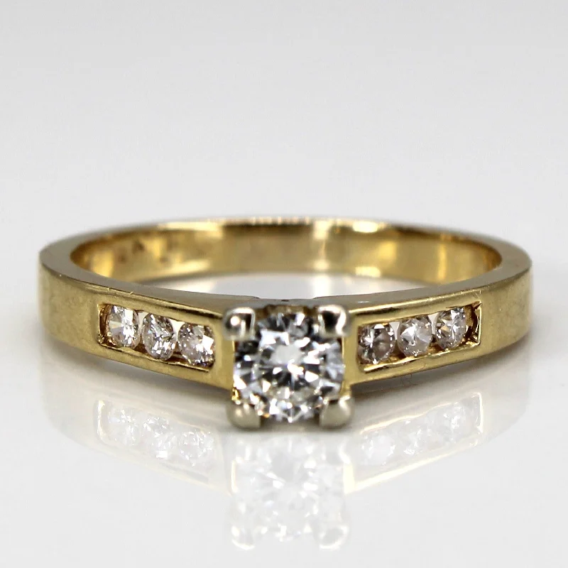 Limited-Time Jewelry Discounts – Shine Without The Splurge High Set Channel Diamond Ring | 0.51ctw | SZ 8.5 |