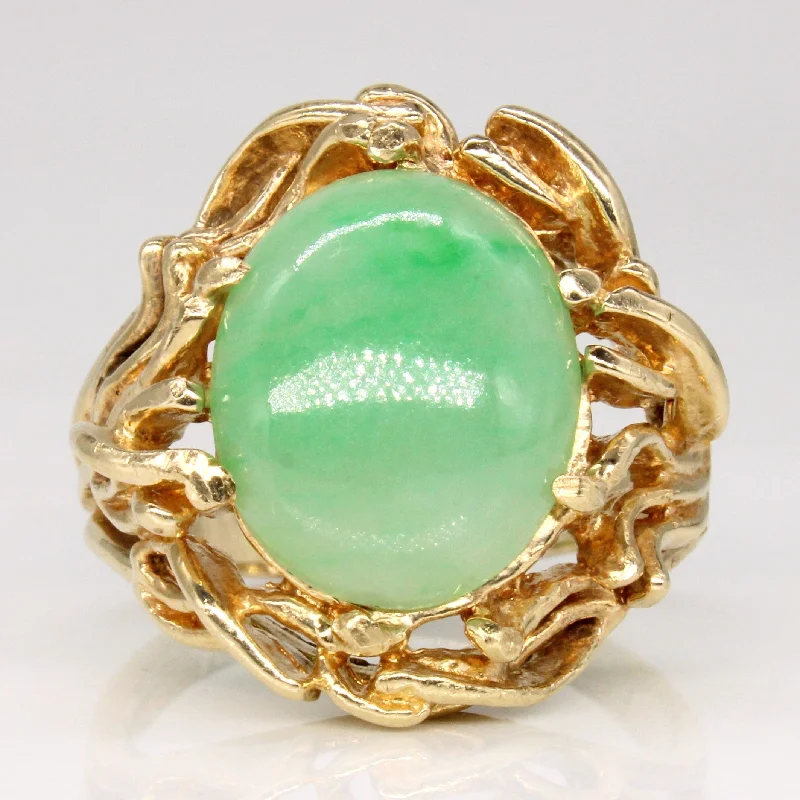 Jewelry Deals That Sparkle – Shop Today Jadeite Cocktail Ring | 5.60ct | SZ 9 |