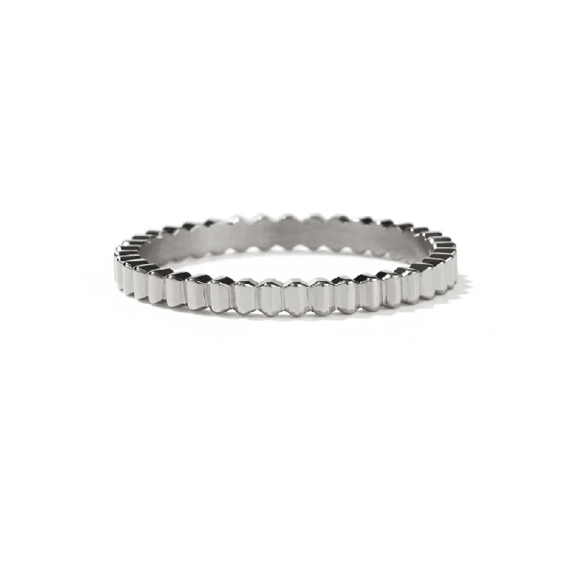 Unmissable Discounts On Timeless Jewelry Pieces Meadowlark Solaire Band Narrow - Sterling Silver