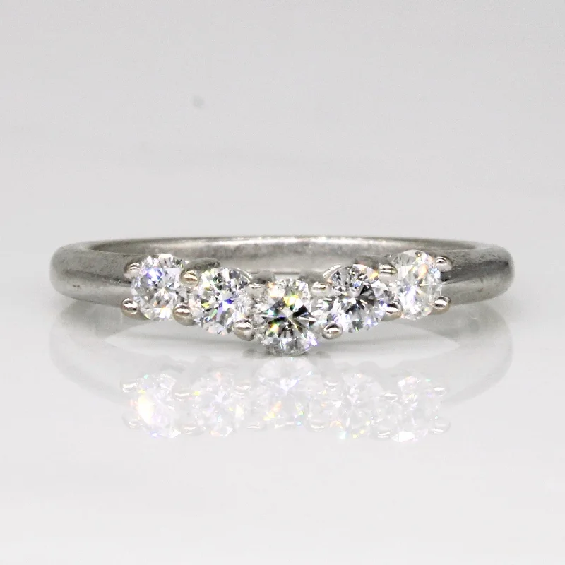 Shop Trending Jewelry With Exclusive Savings Michael Hill' Diamond Chevron Ring | 0.50ctw | SZ 7 |