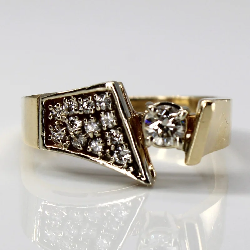 Don't Miss These Dazzling Jewelry Discounts Offset Cluster Diamond Ring | 0.22ctw | SZ 6.5 | Don't Miss These Dazzling Jewelry Discounts Offset Cluster Diamond Ring | 0.22ctw | SZ 6.5 |