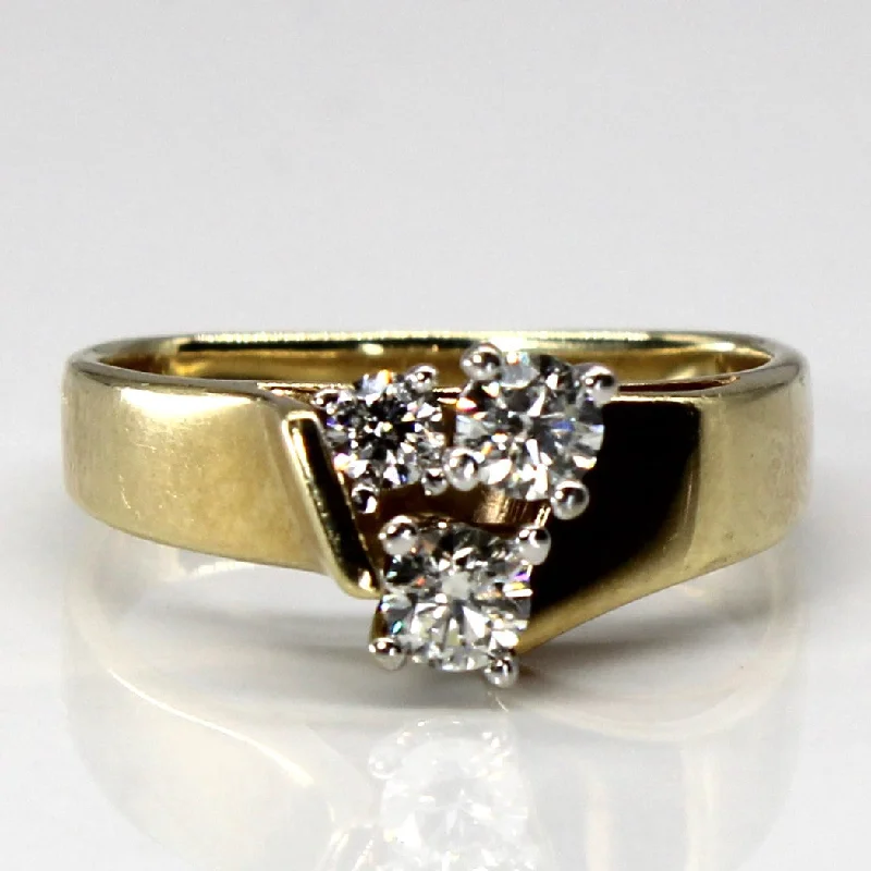 Best Jewelry Deals – Premium Quality At Exclusive Discounts Offset Three Stone Diamond Ring | 0.60ctw | SZ 8.25 | Best Jewelry Deals – Premium Quality At Exclusive Discounts Offset Three Stone Diamond Ring | 0.60ctw | SZ 8.25 |