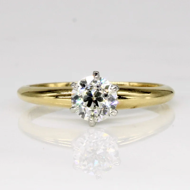 Exclusive Jewelry Offers – Sparkle For Less Old European Cut Diamond Ring | 0.51ct | SZ 5.25 |