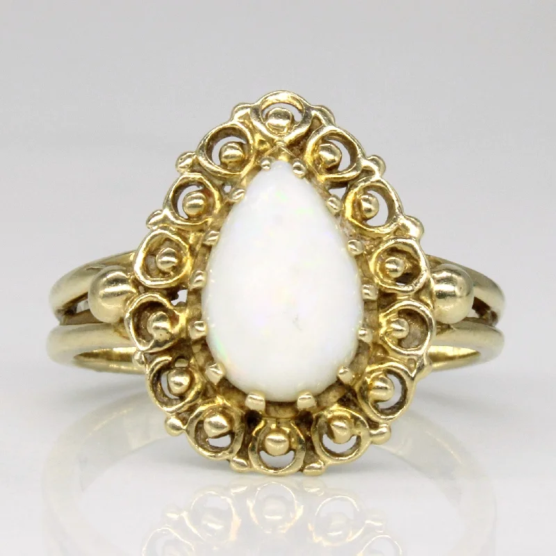 Don't Miss Our Biggest Jewelry Sale Of The Season Opal Ornate Ring | 0.90ct | SZ 5.75 | Don't Miss Our Biggest Jewelry Sale Of The Season Opal Ornate Ring | 0.90ct | SZ 5.75 |