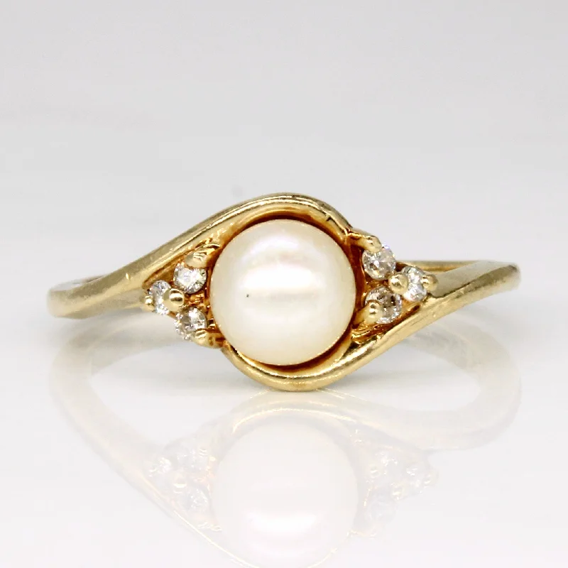Jewelry Sale – Exclusive Styles At Lower Prices Pearl & Diamond Ring | 0.06ctw | SZ 6 | Jewelry Sale – Exclusive Styles At Lower Prices Pearl & Diamond Ring | 0.06ctw | SZ 6 |