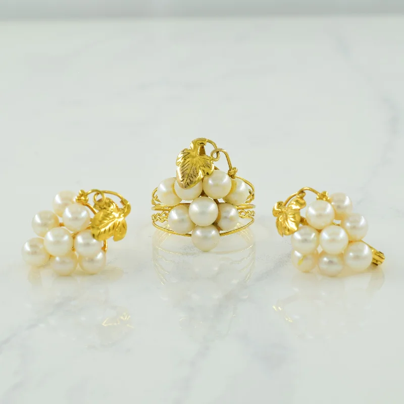 Make Every Moment Shine – Jewelry Discounts Available Pearl Earring & Ring Set | 15.00ctw | SZ 6.5 | Make Every Moment Shine – Jewelry Discounts Available Pearl Earring & Ring Set | 15.00ctw | SZ 6.5 |