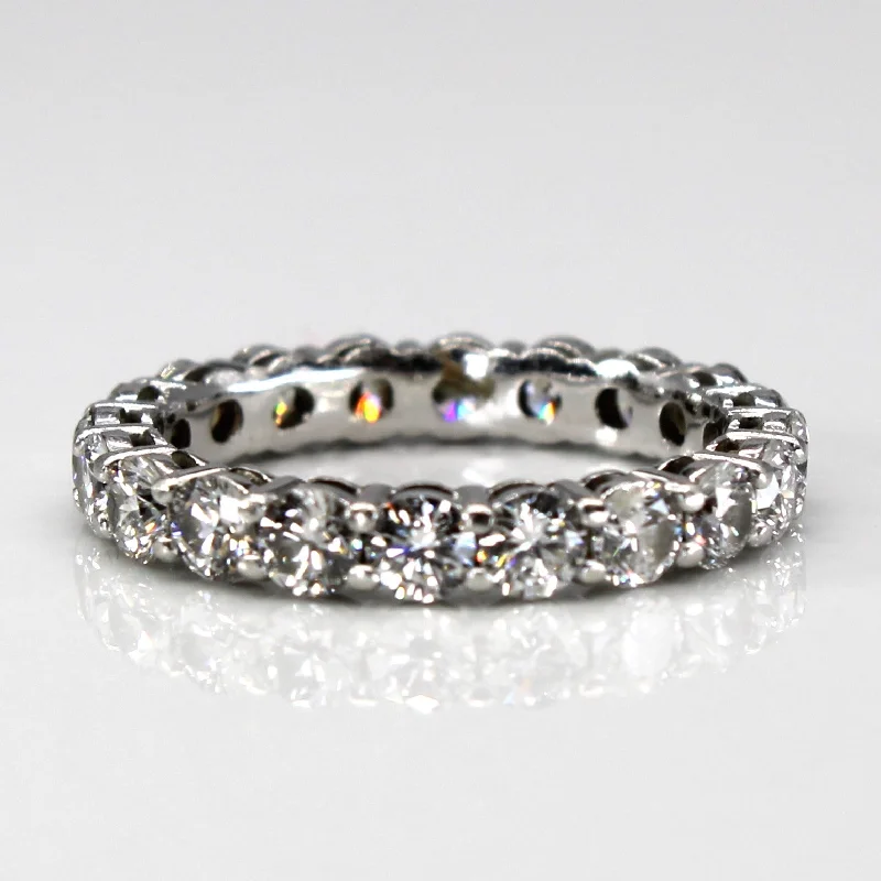 Timeless Elegance At Unbelievable Discounts Platinum Diamond Eternity Band | 1.70ctw | SZ 4.5 | Timeless Elegance At Unbelievable Discounts Platinum Diamond Eternity Band | 1.70ctw | SZ 4.5 |