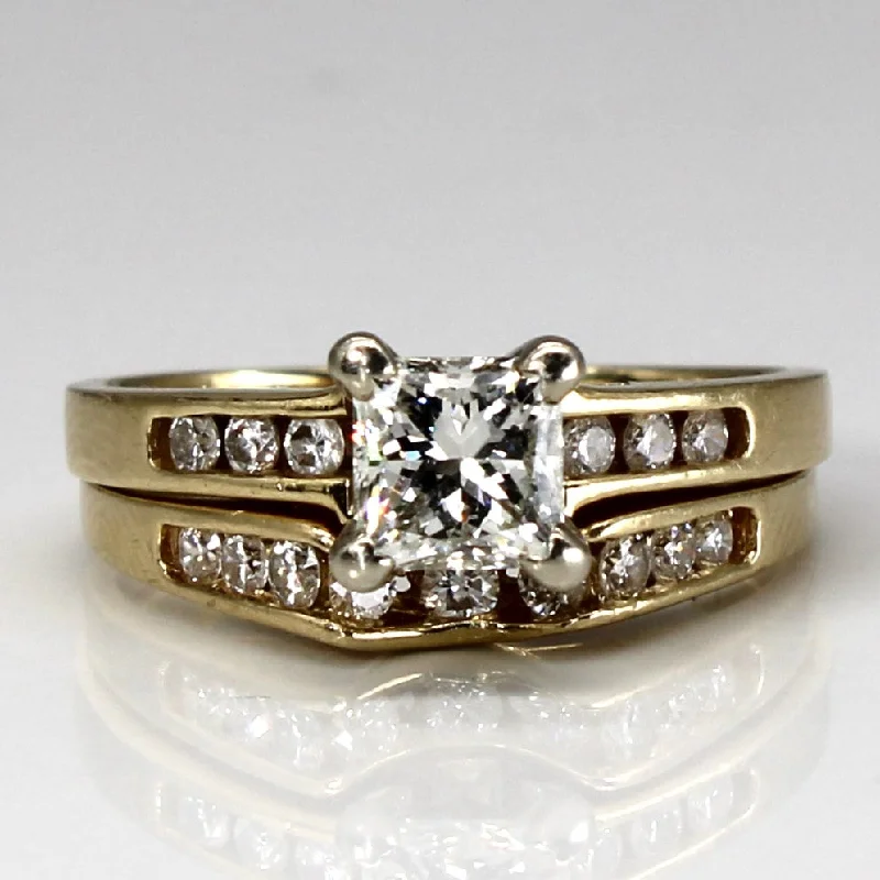 Unmissable Jewelry Discounts – Elevate Your Look For Less Princess Diamond with Accents Engagement Ring Set | 1.68ctw SI2 J | SZ 8.75 | Unmissable Jewelry Discounts – Elevate Your Look For Less Princess Diamond with Accents Engagement Ring Set | 1.68ctw SI2 J | SZ 8.75 |