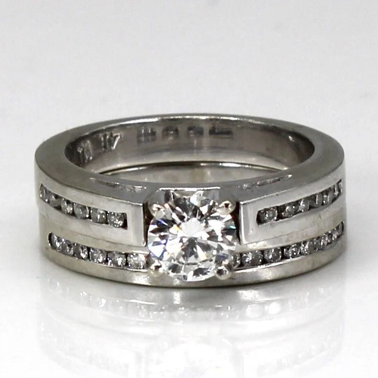 Best Jewelry Sale Prices – Limited-Time Offer Solitaire Diamond with Accents Engagement 14k Ring Set | 0.79ctw | SZ 4 | Best Jewelry Sale Prices – Limited-Time Offer Solitaire Diamond with Accents Engagement 14k Ring Set | 0.79ctw | SZ 4 |