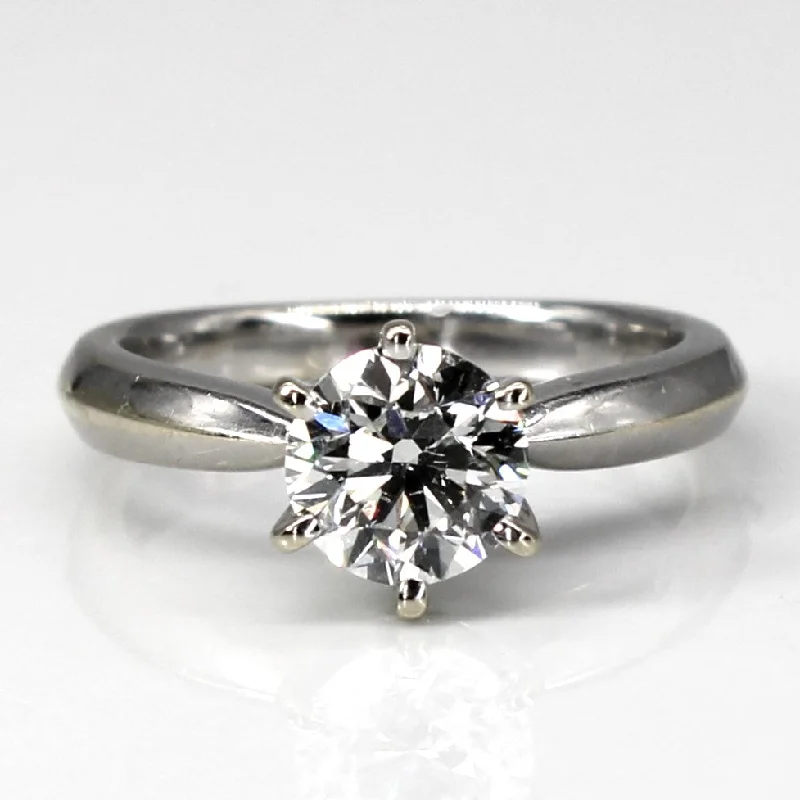 Shop Elegant Jewelry At Unbeatable Prices Six Prong Solitaire Diamond Ring | 0.90ct SI2/I1 I/J | SZ 3.5 | Shop Elegant Jewelry At Unbeatable Prices Six Prong Solitaire Diamond Ring | 0.90ct SI2/I1 I/J | SZ 3.5 |