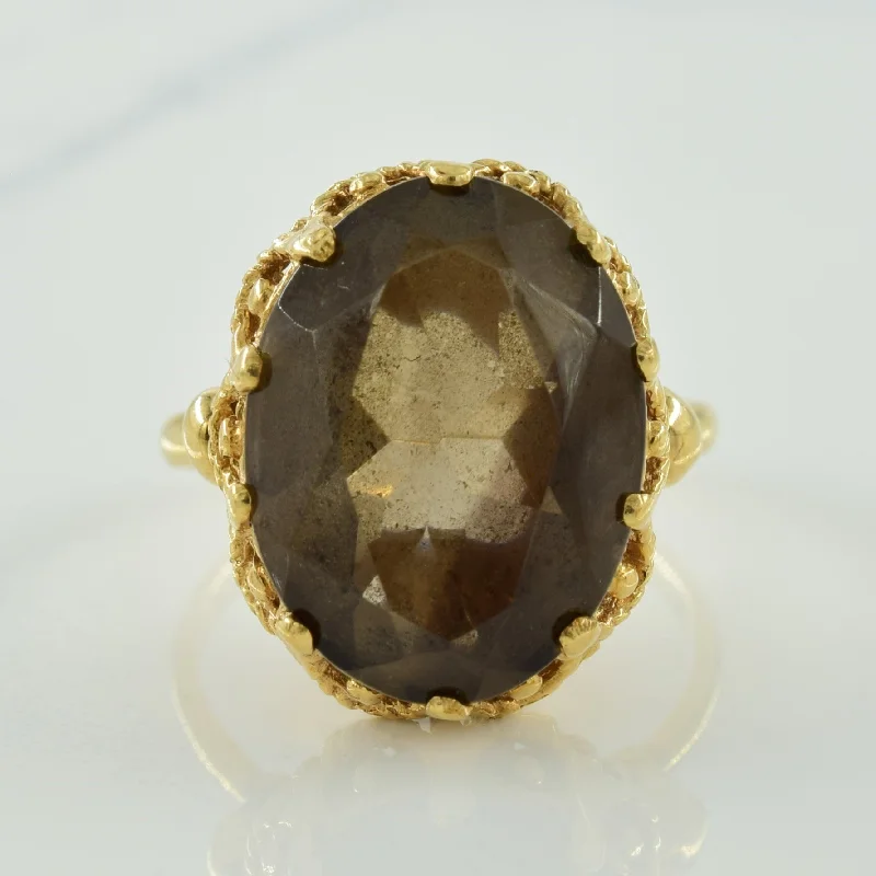 Exclusive Jewelry Sale – Sparkle For Less Smoky Quartz Cocktail Ring | 8.50ct | SZ 6.25 | Exclusive Jewelry Sale – Sparkle For Less Smoky Quartz Cocktail Ring | 8.50ct | SZ 6.25 |