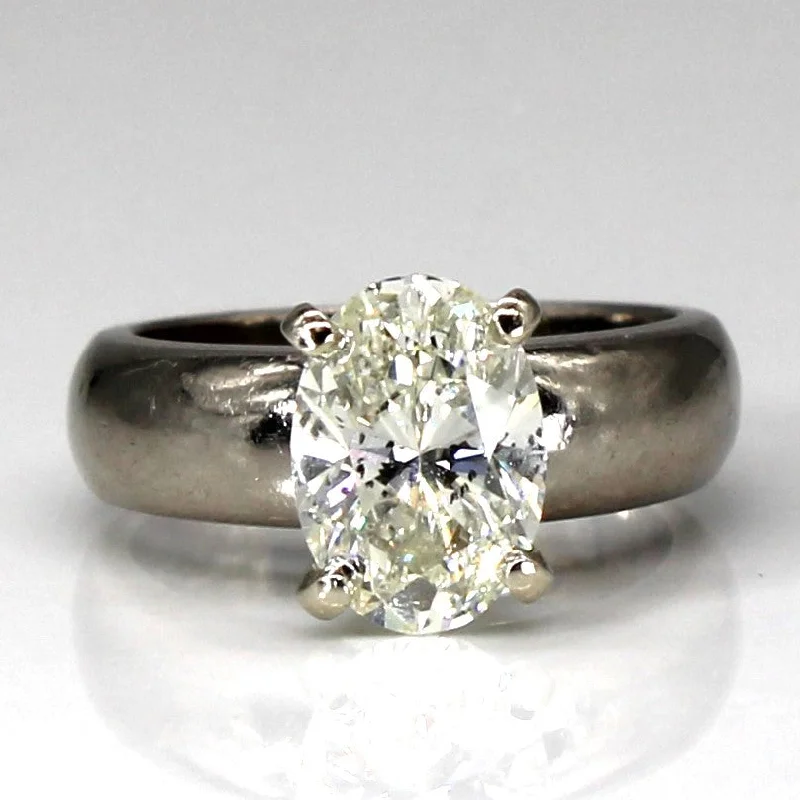 Affordable Elegance – Premium Jewelry At Special Prices Solitaire Oval Diamond Ring | 2.00ct SI2 H/I | SZ 4 | Affordable Elegance – Premium Jewelry At Special Prices Solitaire Oval Diamond Ring | 2.00ct SI2 H/I | SZ 4 |