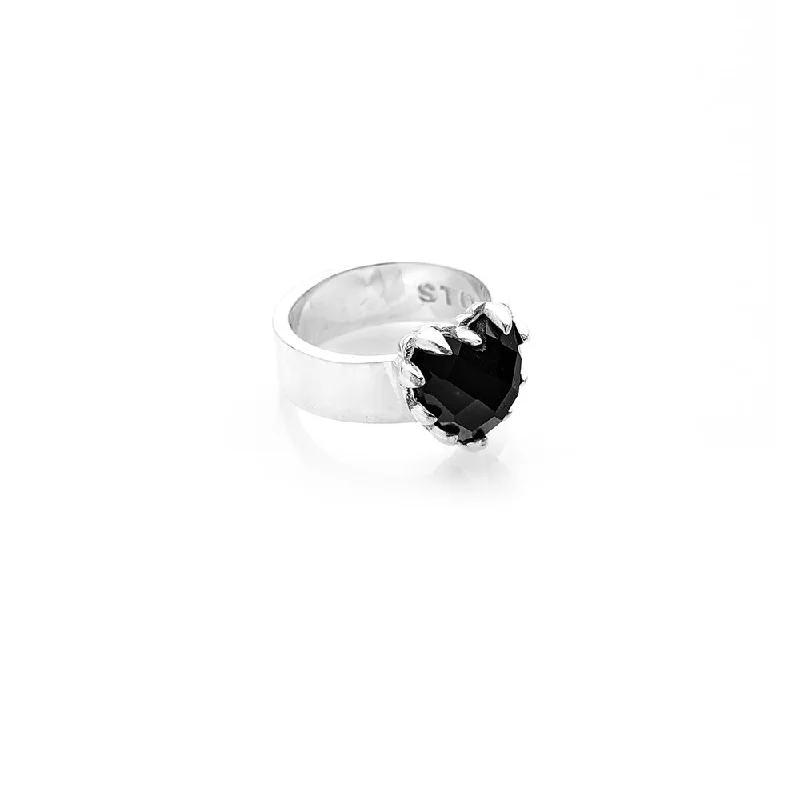 Exclusive Jewelry Sale – Limited-Time Discounts Stolen Girlfriends Club Love Claw Ring - Sterling Silver & Onyx Exclusive Jewelry Sale – Limited-Time Discounts Stolen Girlfriends Club Love Claw Ring - Sterling Silver & Onyx
