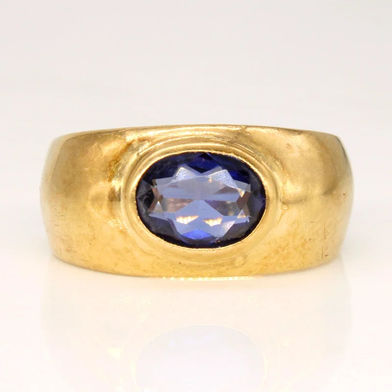 High-End Jewelry, Now More Affordable Than Ever Synthetic Sapphire Ring | 1.00ct | SZ 5.75 | High-End Jewelry, Now More Affordable Than Ever Synthetic Sapphire Ring | 1.00ct | SZ 5.75 |