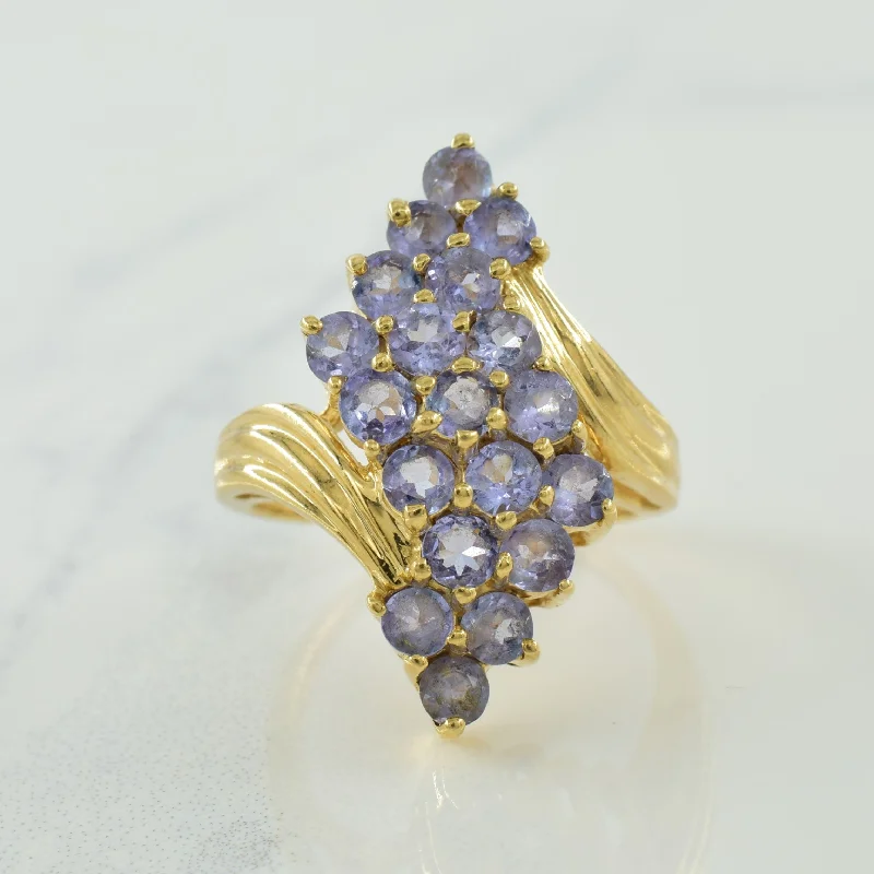 High-Quality Gemstone Jewelry For Special Occasions Tanzanite Bypass Ring | 1.90ctw | SZ 6.25 | High-Quality Gemstone Jewelry For Special Occasions Tanzanite Bypass Ring | 1.90ctw | SZ 6.25 |